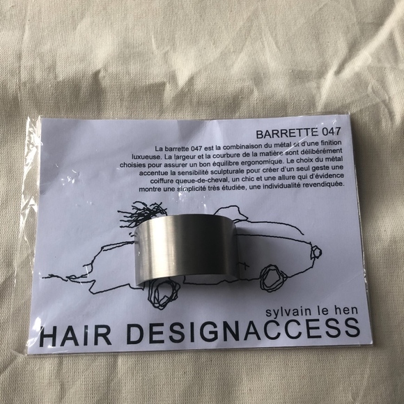 Sylvain le Hen  Barrette 047 Argent - Picture 2 of 6